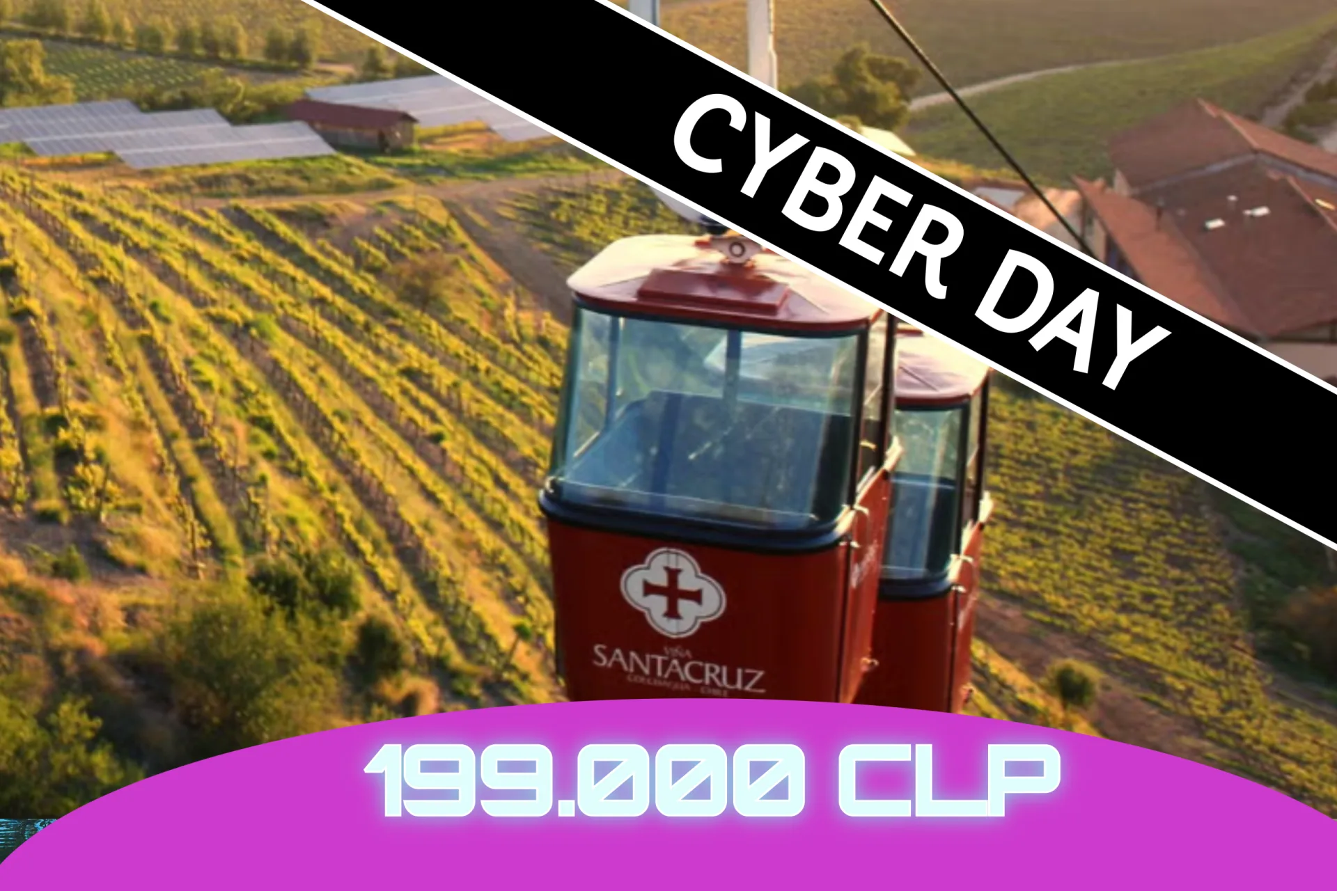 CyberDay : Tour Full Day – Experiencia Viña Santa Cruz