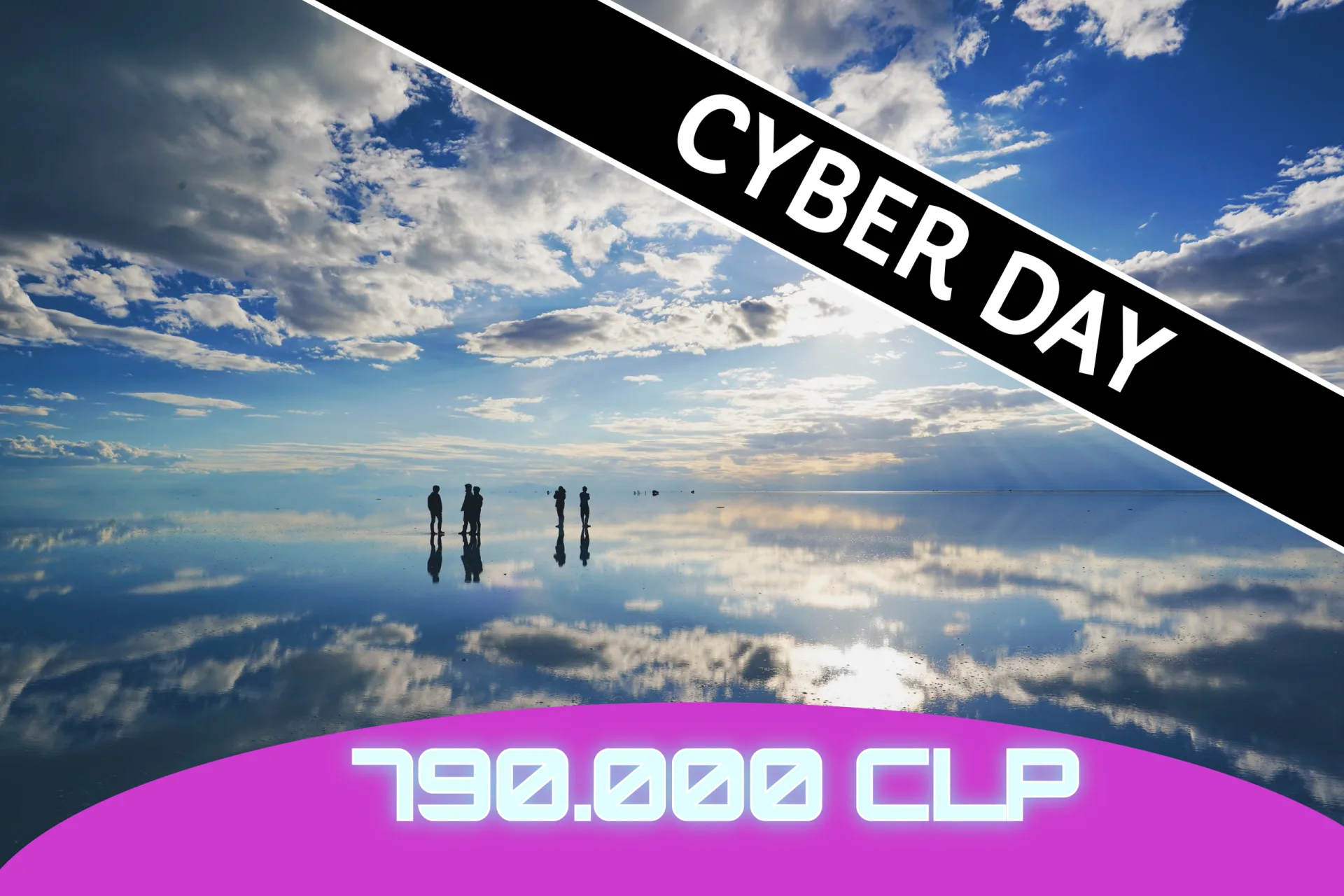 CyberDay :  San Pedro de Atacama + Salar de Uyuni 7 Días y 6 Noches
